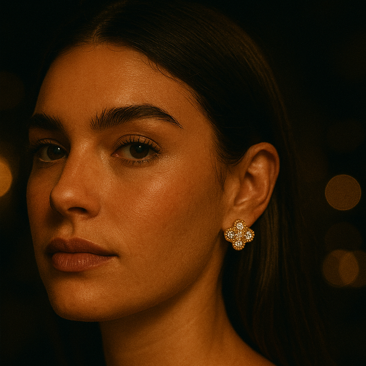 Clover Drop Earrings