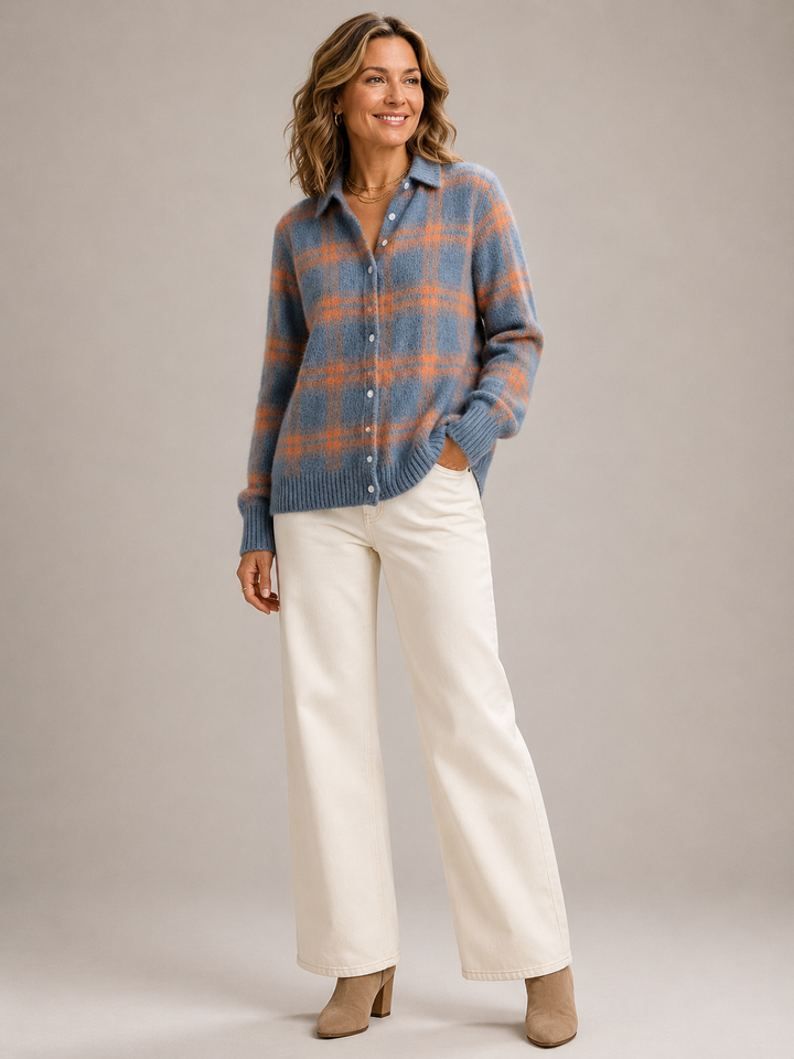 Camille | Cardigan en Laine Confortable