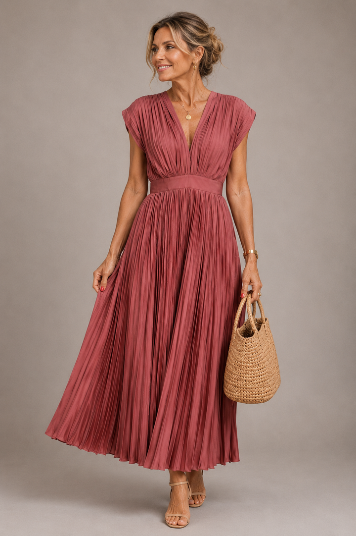 Colombe | Robe longue fluide
