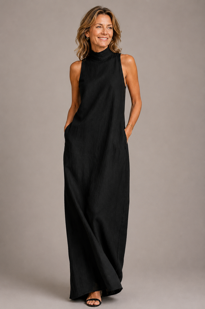 Asceline | Robe longue minimaliste