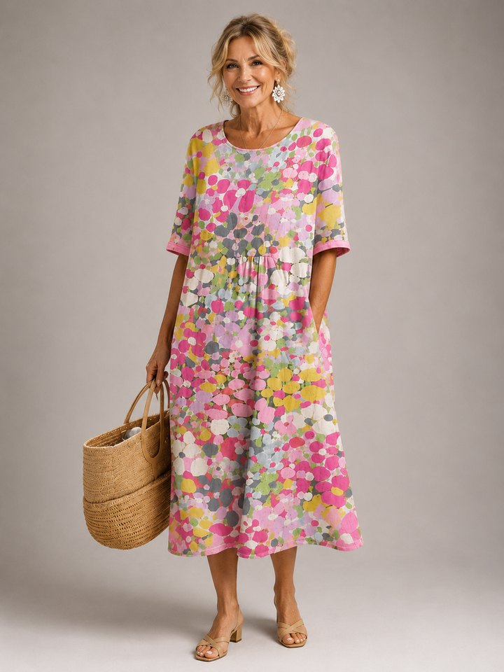 Liséa | Robe midi florale