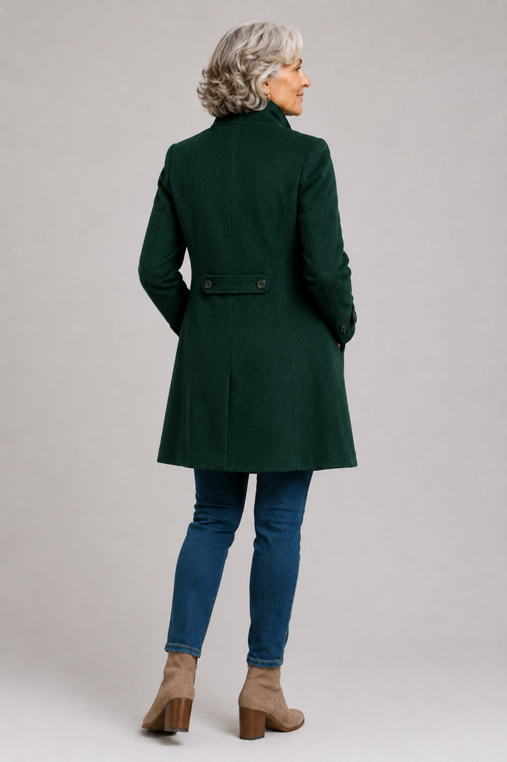 Manteau Émeline porté élégant