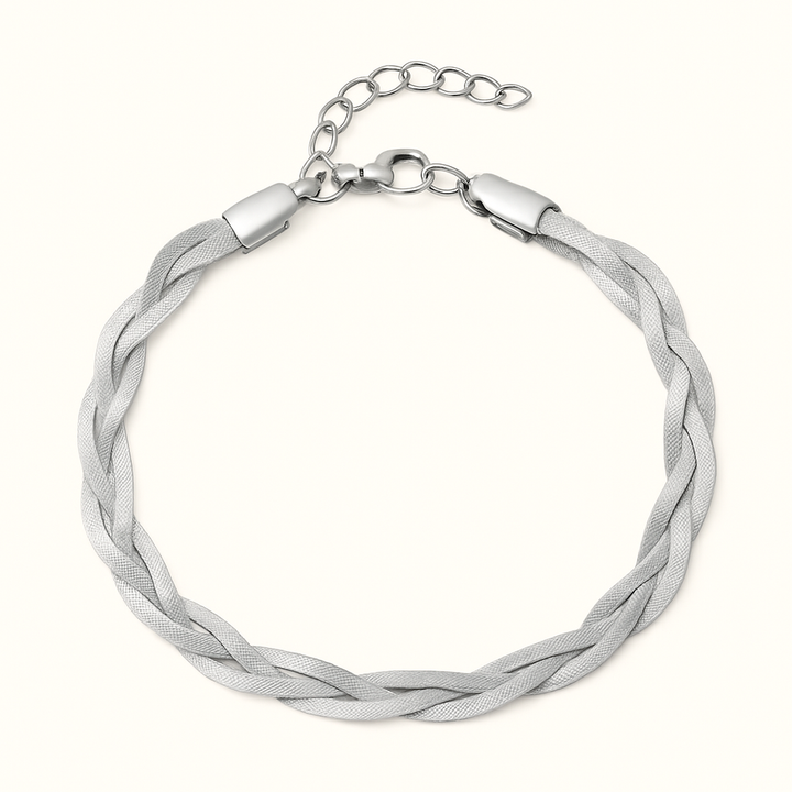 Bracelet doré tressé Palm
