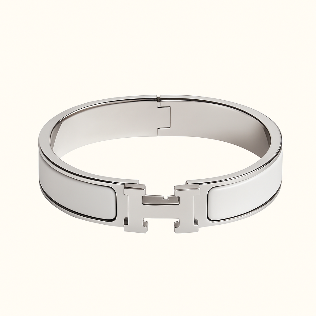 Bracelet jonc bicolore Helene H