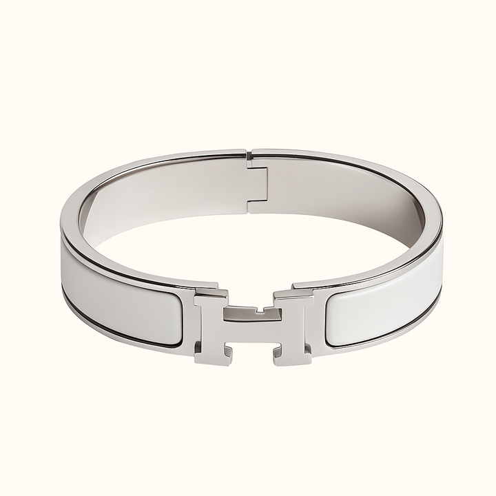 Bracelet jonc bicolore Helene H