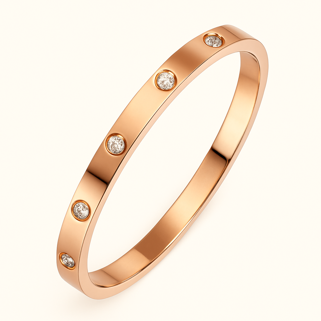 Bracelet doré aux pierres délicates Finette