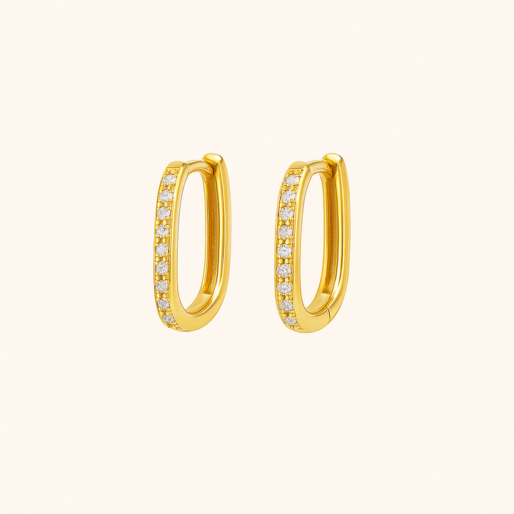 Title: Boucles d'oreilles carrées Melissa