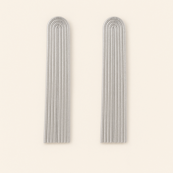 Boucles d'oreilles franges dorées Lyra