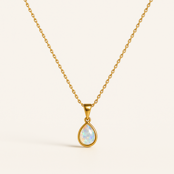 Collier doré Ocean Drop