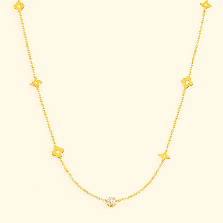 Collier délicat Carrie Clover