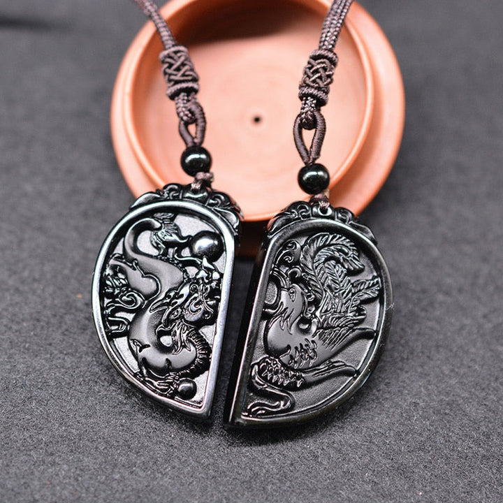Collier Femme Obsidienne Noire ? Équilibre Émotionnel et Protection 1