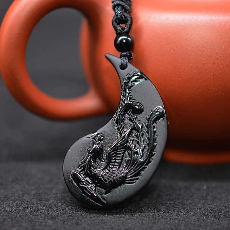 Collier Femme Obsidienne Noire ? Équilibre Émotionnel et Protection 3