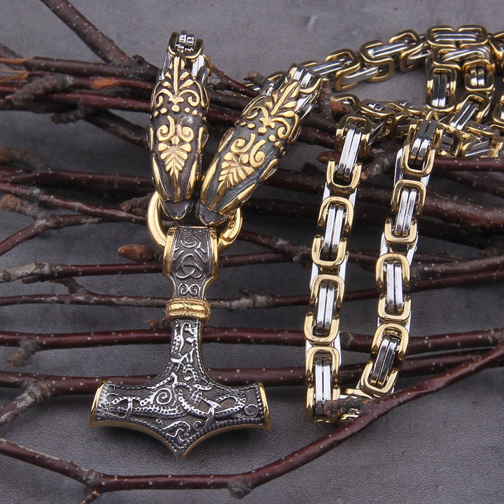 Collier Homme Dragon Viking ? Affichez Votre Force et Élégance 0