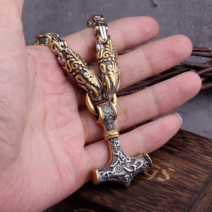 Collier Homme Dragon Viking ? Affichez Votre Force et Élégance 1