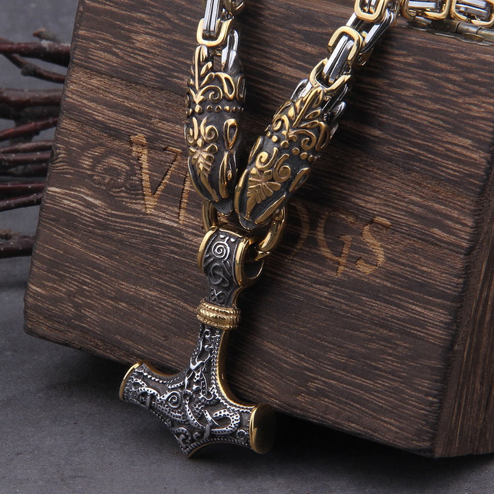 Collier Homme Dragon Viking ? Affichez Votre Force et Élégance 2