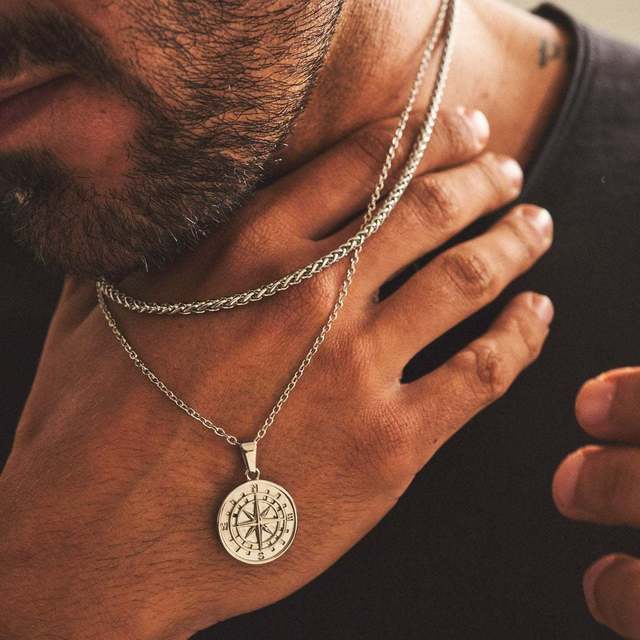 Collier Homme Vnox ? Style Rétro Durable Pour Affirmer Votre Charme 1