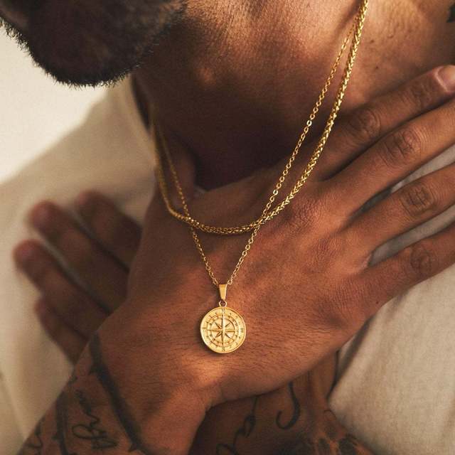 Collier Homme Vnox ? Style Rétro Durable Pour Affirmer Votre Charme 3