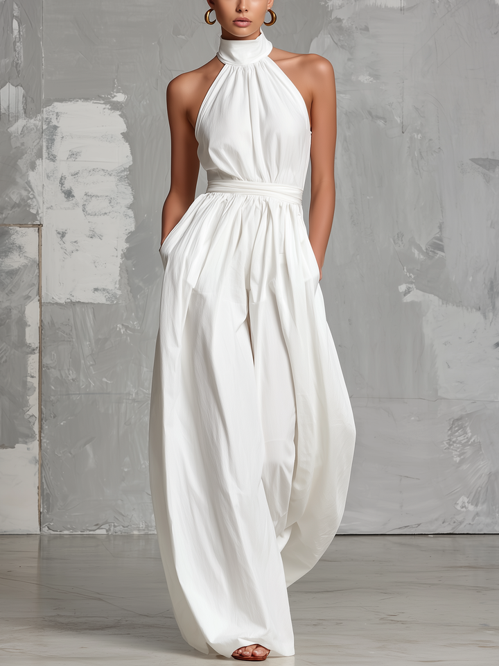 Combinaison Femme Chic Blanche ? Élégance et Confort Estival Assuré 1