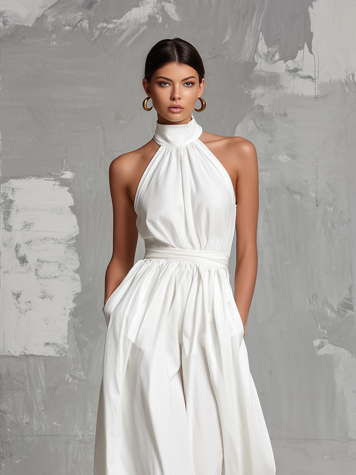 Combinaison Femme Chic Blanche ? Élégance et Confort Estival Assuré 2