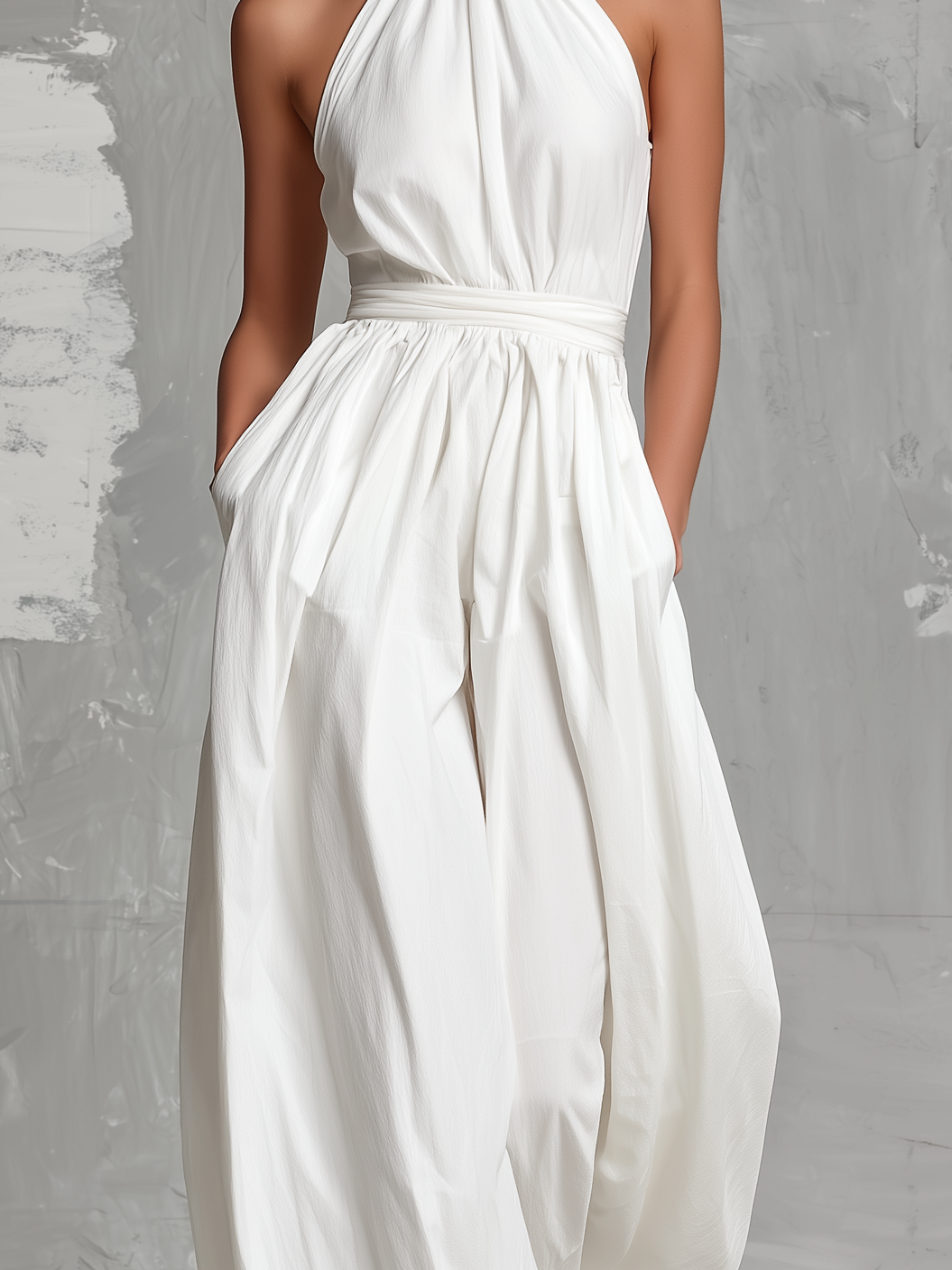 Combinaison Femme Chic Blanche ? Élégance et Confort Estival Assuré 5