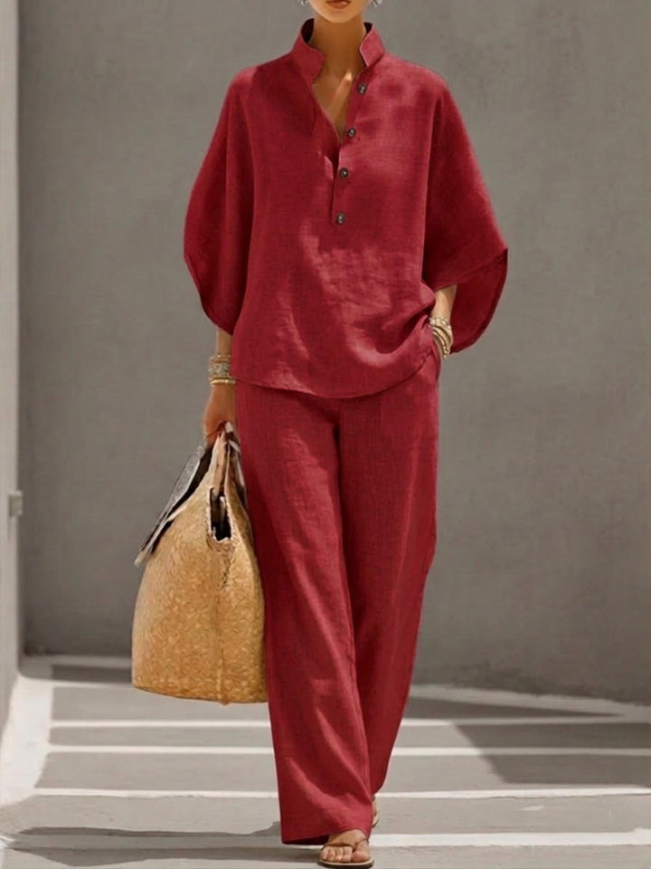 Ensemble Femme Eszter™ ? Élégance Fraîche et Confort Estival 5