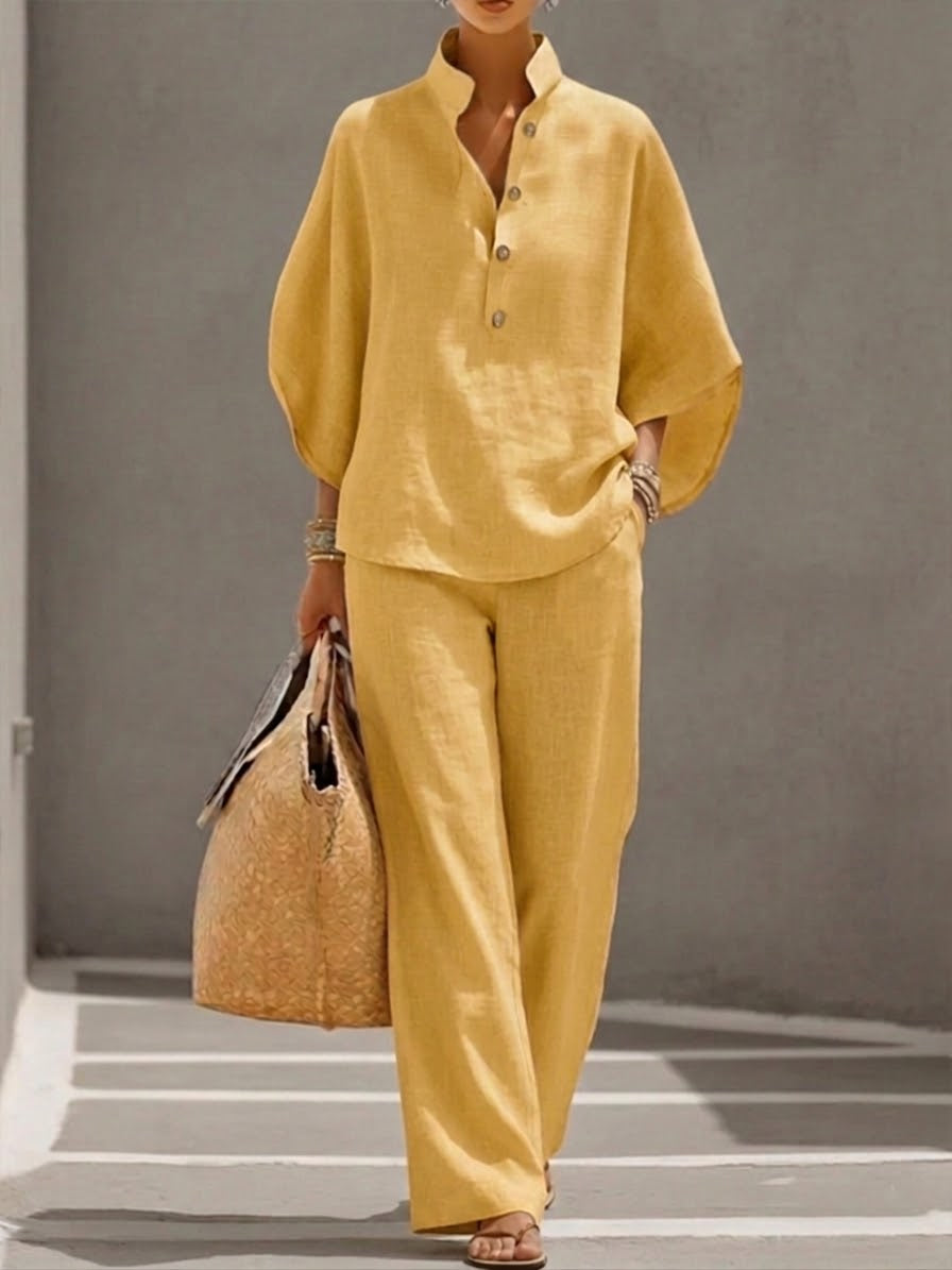 Ensemble Femme Eszter™ ? Élégance Fraîche et Confort Estival 6