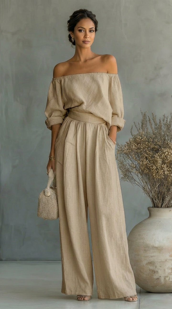 Ensemble Femme Liliána™ ? Élégance Naturelle pour un Été Confortable 2