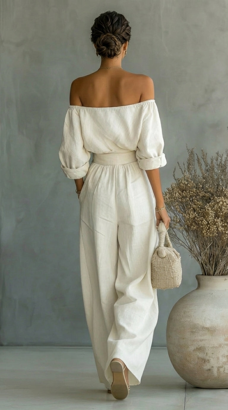 Ensemble Femme Liliána™ ? Élégance Naturelle pour un Été Confortable 5
