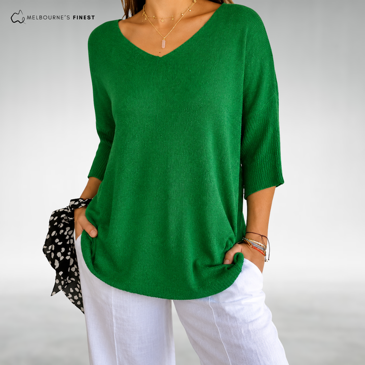 Inès | Le pull en maille douce au confort intemporel