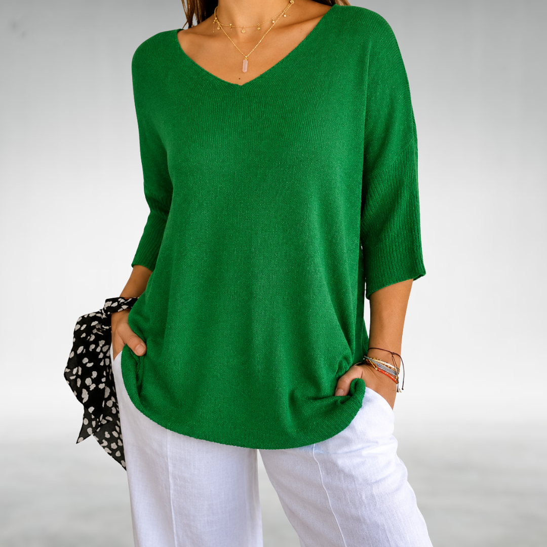 Inès | Le pull en maille douce au confort intemporel