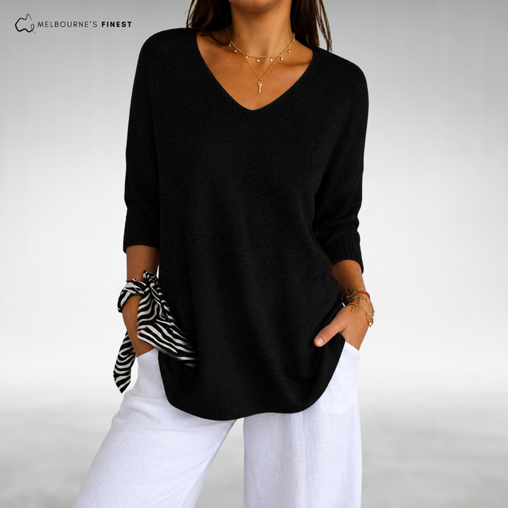 Inès | Le pull en maille douce au confort intemporel