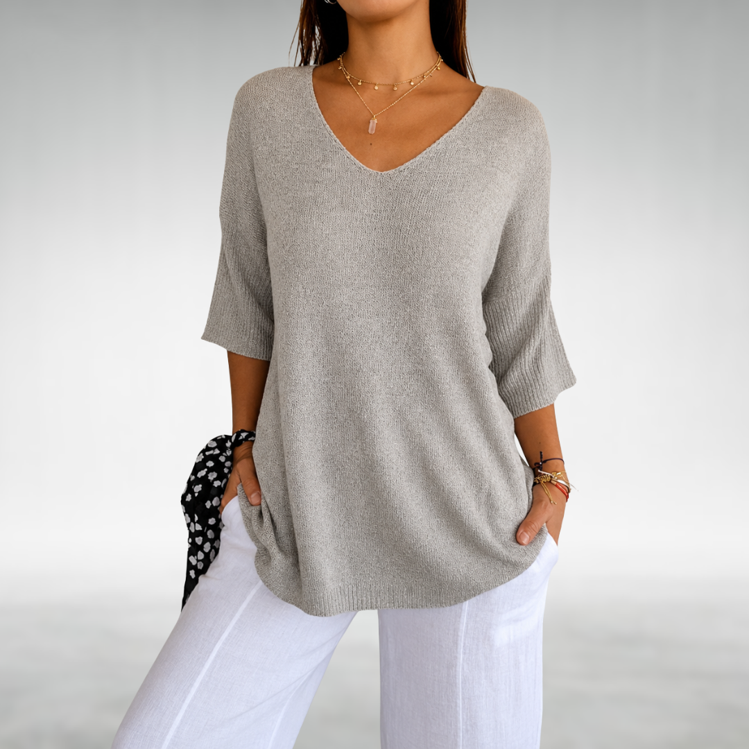 Inès | Le pull en maille douce au confort intemporel