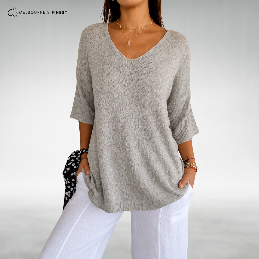 Inès | Le pull en maille douce au confort intemporel
