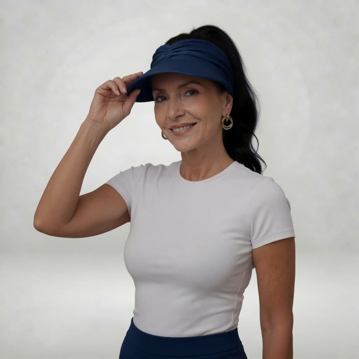 Solarine™ — Visière soleil sport chic protection estivale