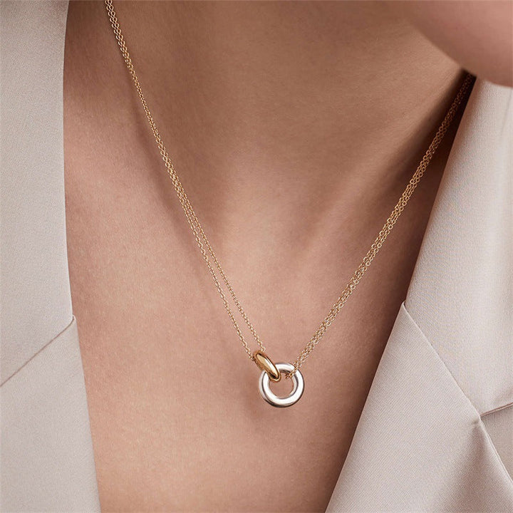 Collier à maillons dorés Harper