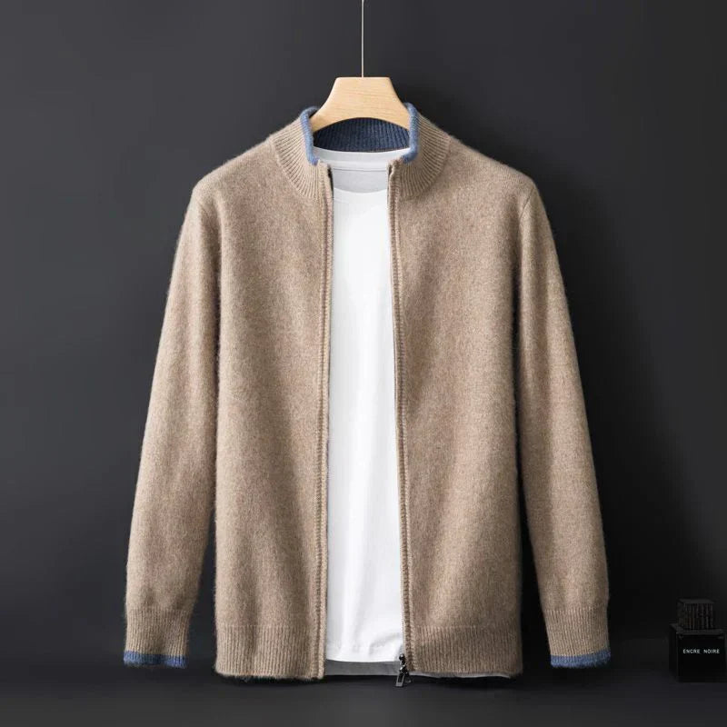 Veste Zain en mélange luxueux Zippée
