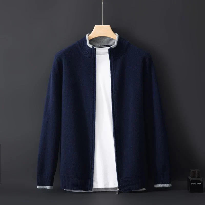 Veste Zain en mélange luxueux Zippée