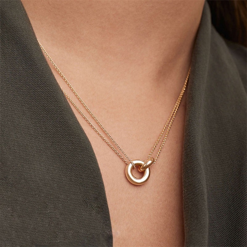 Collier à maillons dorés Harper