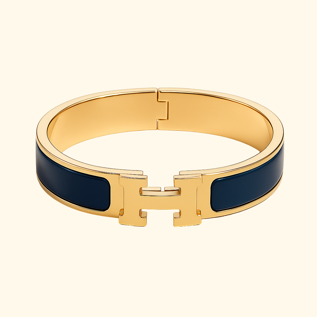Bracelet jonc bicolore Helene H