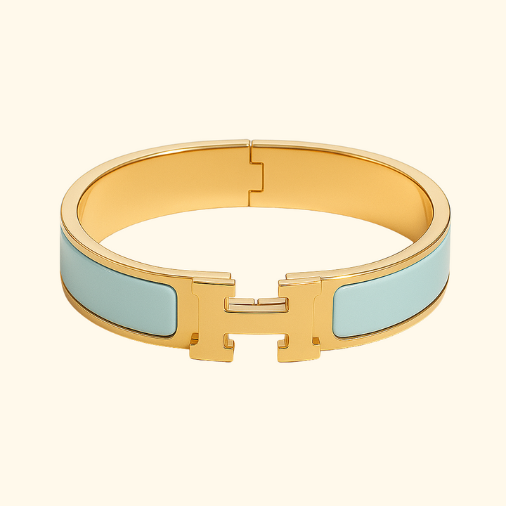 Bracelet jonc bicolore Helene H