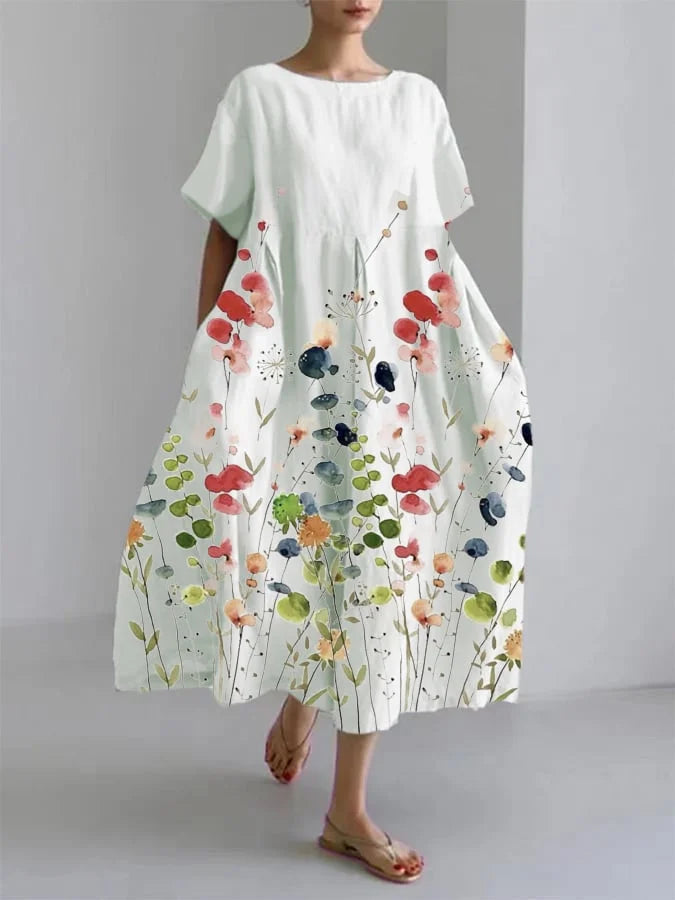Robe D'Été Femme Fleurie ? Élégance et Confort pour Vos Journées Ensoleillées 0