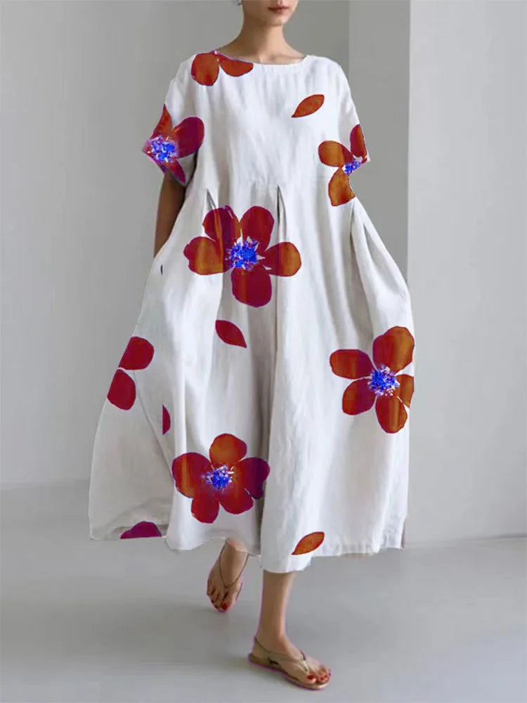 Robe D'Été Fleurie Novi ? Élégance et Confort pour Vos Journées Chaudes 1