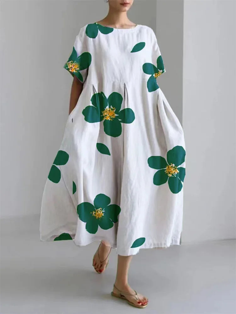Robe D'Été Fleurie Novi ? Élégance et Confort pour Vos Journées Chaudes 3