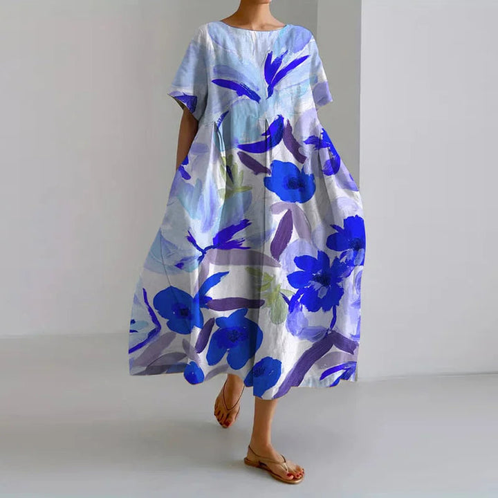 Robe D'Été Fleurie Rosanna ? Élégance Et Confort Pour Vos Journées Ensoleillées 1