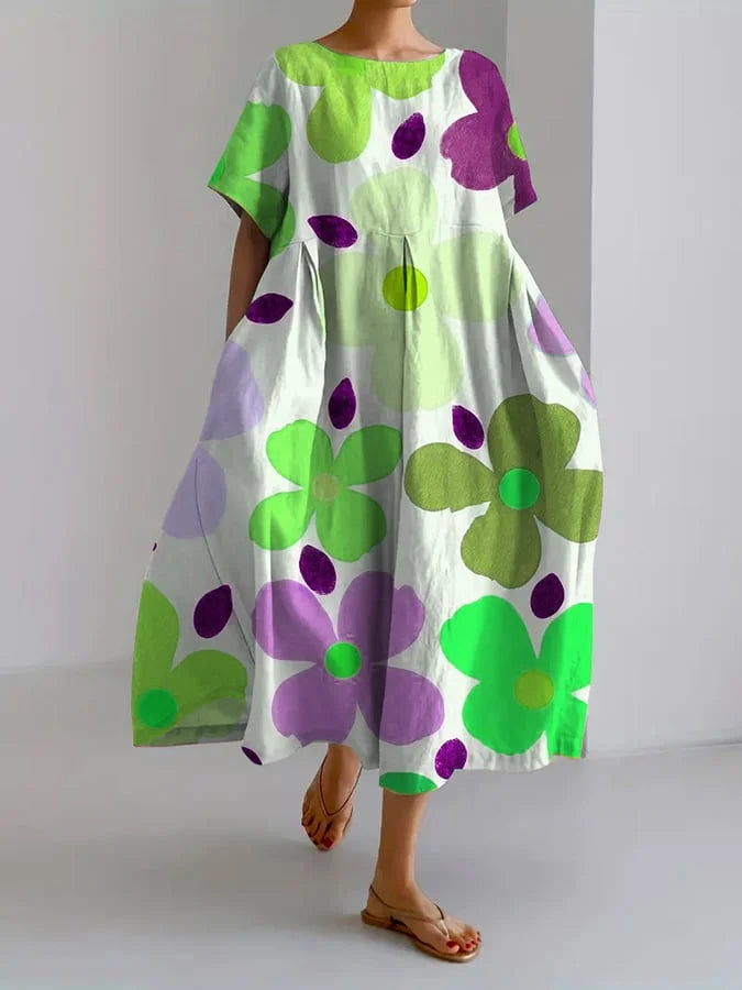 Robe D'Été Fleurie Valeno ? Élégance Et Confort Pour Vos Journées Chaudes 1