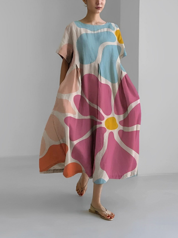 Robe D'Été Fleurie Valeno ? Élégance Et Confort Pour Vos Journées Chaudes 5