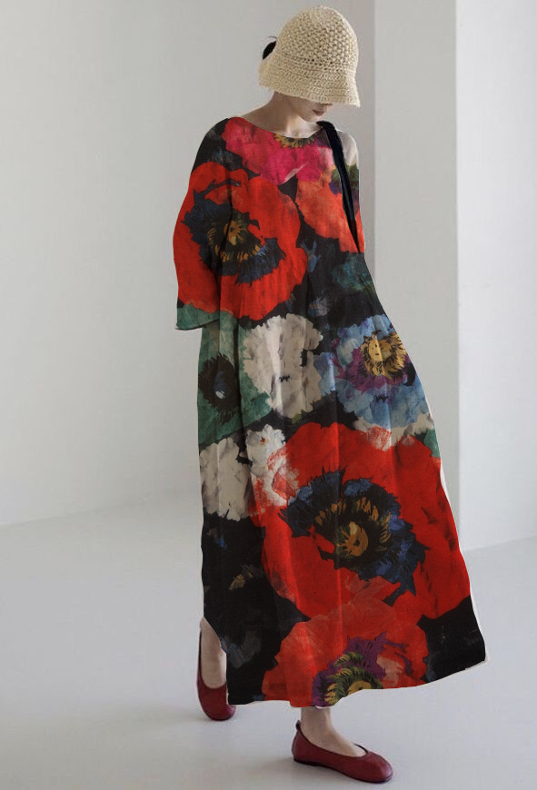 Robe D'été Fleurie Rosa ? Élégance et Confort Pour Vos Journées Ensoleillées 0