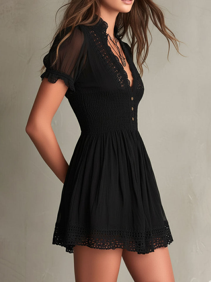 Robe Femme Smockée ? Élégance Vintage et Confort Optimal Pour Toutes Les Occasions 3