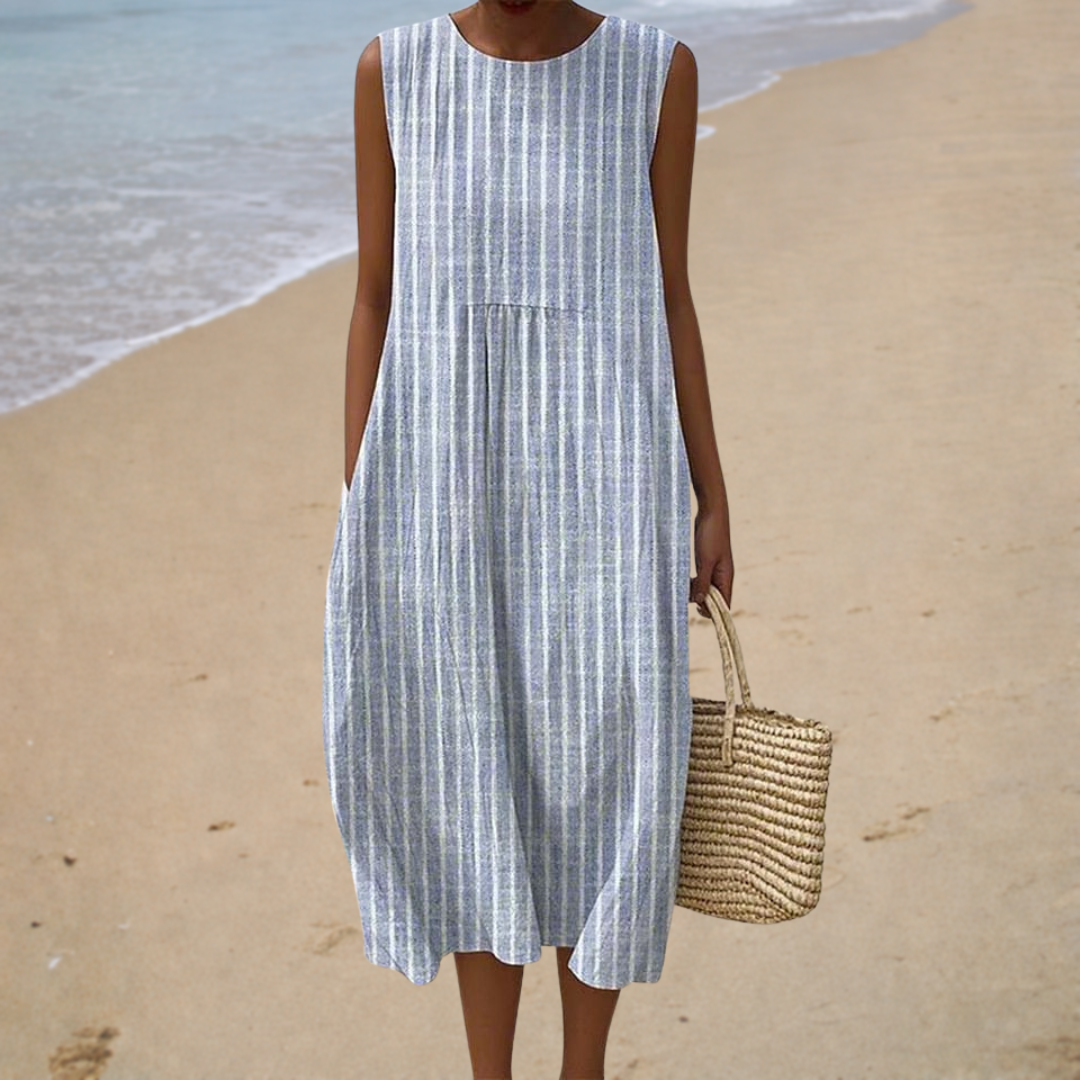 Robe Longue Bohème Gaïa – Élégance Naturelle et Confort Estival 0