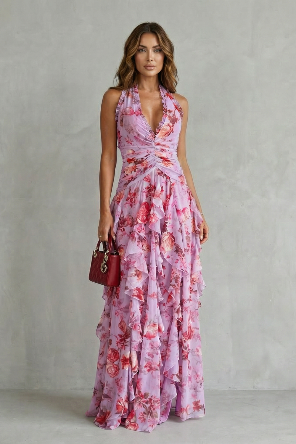 Robe Longue Dos Nu Belladina ? Élégance Romantique et Fluidité Sublime 2